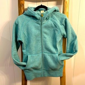 Aqua coloured TNA zip up
